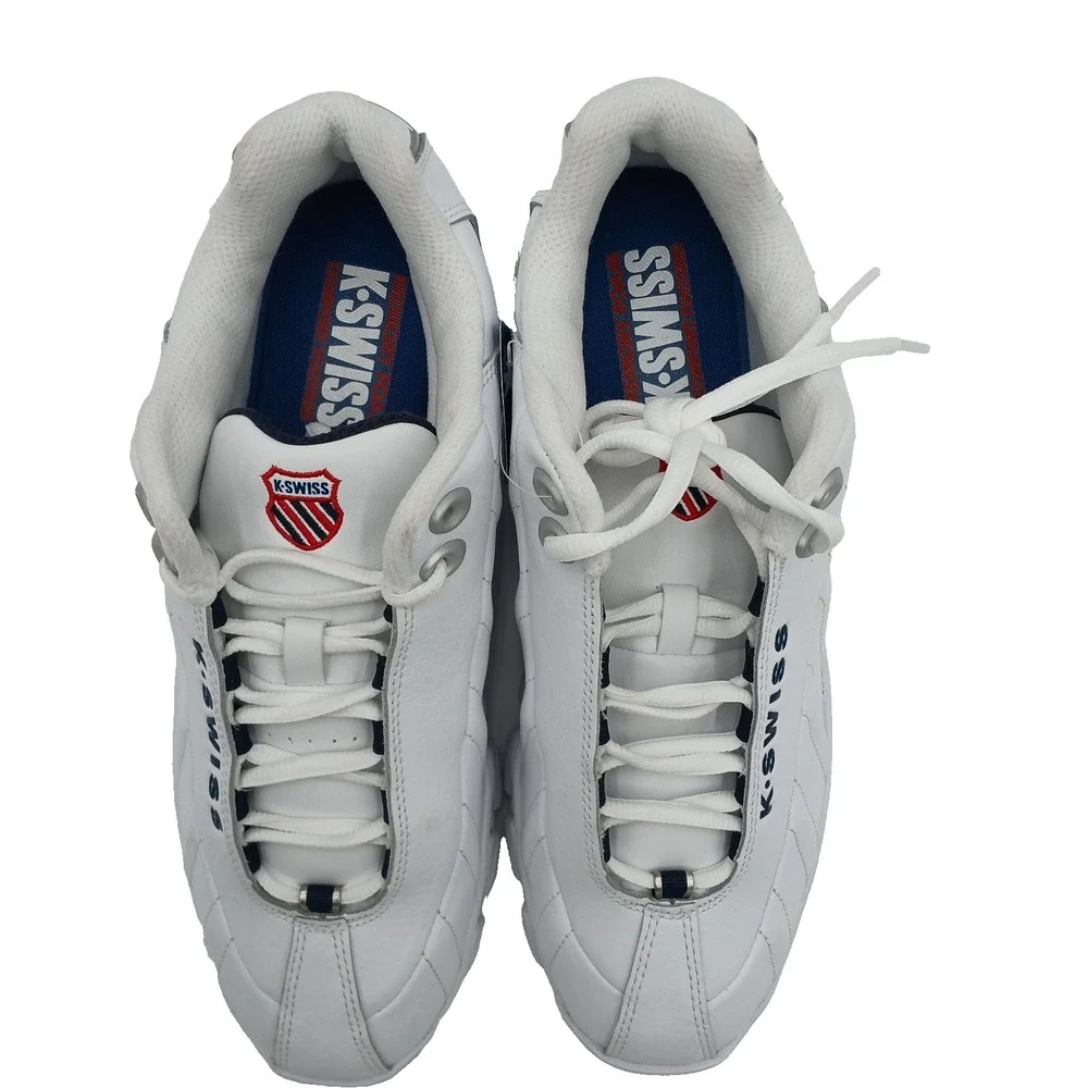 K-Swiss Men's 03426-130 E22/161‎ CMF Memory Foam Leather Training Shoes Size 9